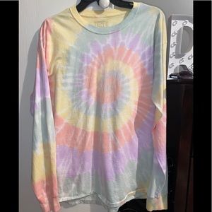 Long Sleeve Tye-Dye Shirt!